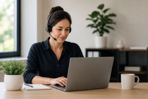 NDIS virtual assistant providing administrative support for Australian disability service providers